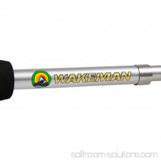 Wakeman Ultra Series Telescopic Spinning Rod and Reel Combo, Black 550091088